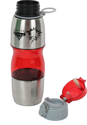 

HMI Cars Bottle 400 ml Sipper(Pack of 1, Red, Grey), Grey;red