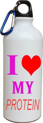 

YID I LOVE MY PROTEIN 600 ml Sipper(Pack of 1, Multicolor), White