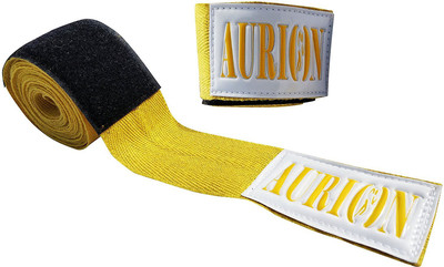 

Aurion Boxing Hand Wraps  Mexican Bandage Muay Thai PRO Blood Red Wrap Kickboxing Glove Stretchy Bandages  Premium MMA Training Workout Cotton Twin Pack Yellow Boxing Hand Wrap(Yellow, 10 cm)