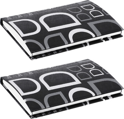 

Flipkart SmartBuy High Quality Pack of 2 Executive/Official Black White Textured Black Matt Finish Credit/debit/ATM/ID/Visiting SUPER SLEEK 10 Card Holder(Set of 2, Multicolor)