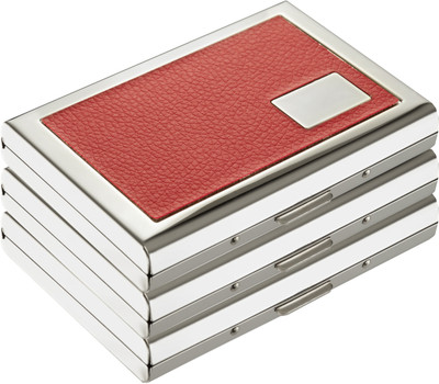 

Flipkart SmartBuy 6 Card Holder(Set of 3, Red)