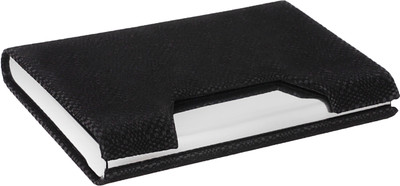 

Flipkart SmartBuy High Quality Pack of 2 Executive Black Soft Finish ATM/ID/Visiting SUPER SLEEK 10 Card Holder(Set of 2, Black)