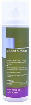 

Ernest Supplies SoapFree Face Gel Wash For Men Bathroom Sized Bottle Premium PlantBased Face Cleanser(150.82999999999998 ml)