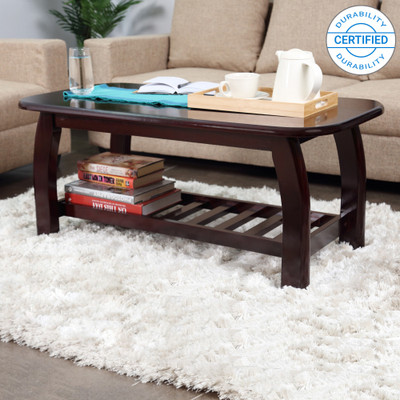 

Woodness Malto Solid Wood Coffee Table(Finish Color - Mahogany)