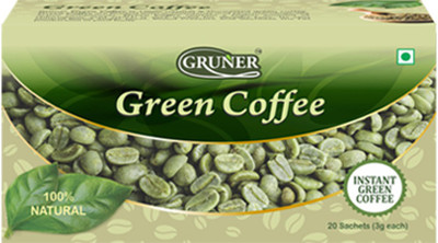 

Gruner Gruner's Natural Unroasted Green Coffee Powder Instant Coffee(60 g)