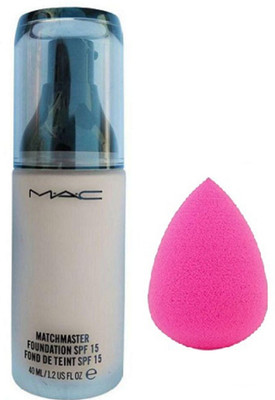 

studio Sponge Blender Puff & MAC Match Master SPF15 Make-Up Foundation(Set of 2)