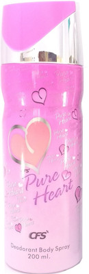 

CFS Pure Heart Pink Deodorant Spray - For Women(200 ml)