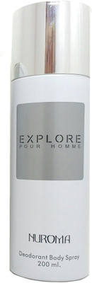 

Nuroma Explore White Deodorant Spray - For Men(200 ml)