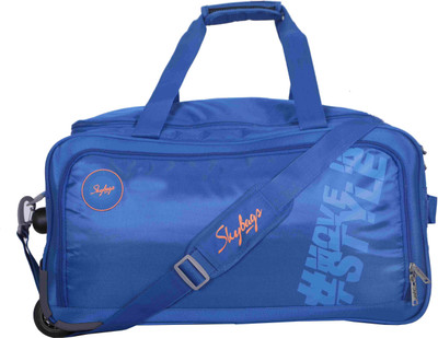 

Skybags Casper Duffle on Wheel Blue - 57CM - (NAVY BLUE) Travel Duffel Bag(Blue)