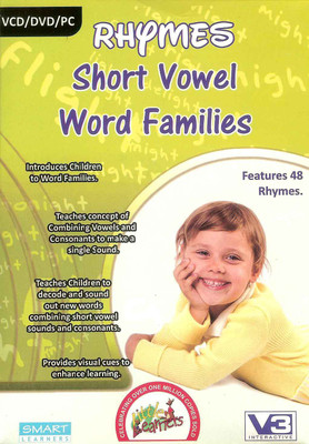 

Little Learners Rhymes Short Vowel Word Families (VCD)(Video CD)