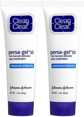 

Clean & Clear Persa- Gel 10 Acne Treatment, Maximum Strength, 1 oz, 2 pk(28 g)