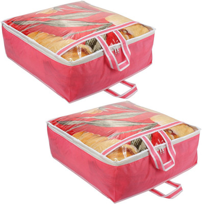 

BlushBees Quilt Blanket Storage Bag, Extra Large, Pack of 2(Pink)