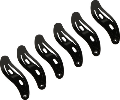 

Franck Provost (France) Tic Tac Snap Hair Clips (6 pcs) - (Black) Tic Tac Clip(Black)