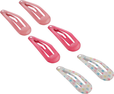 

Princesse Lili (France) Non Slip Tic Tac Hair Clips for Girls and Kids (6 pcs) - (Multicolour) Tic Tac Clip(Multicolor)