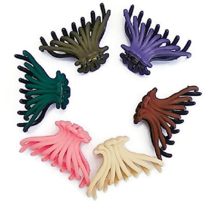 

Recommend Hair Clutcher/ Hair Claws Fancy Designer Multi-colour Plastic Hair Clutchers/ Hair Claws for Girls and Women (Combo of 6 Hair Claws) Hair Claw(Multicolor)
