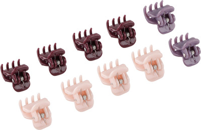 

Franck Provost (France) Mini Butterfly Hair Claw Clips (10 pcs) - (Mix Colour) Hair Claw(Multicolor)