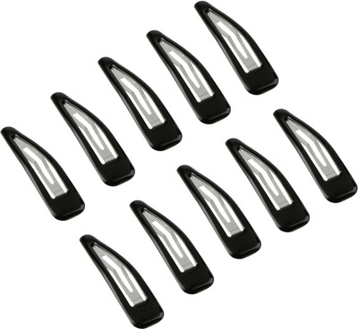 

Franck Provost (France) Tic Tac Snap Hair Clips (10 pcs) - (Black) Tic Tac Clip(Black)