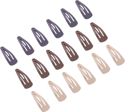 

Franck Provost (France) Tic Tac Snap Hair Clips (18 pcs) - (Mix Colour) Tic Tac Clip(Multicolor)