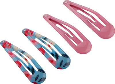 

Princesse Lili (France) Non Slip Tic Tac Hair Clips for Girls and Kids (4 pcs) - (Multicolour) Tic Tac Clip(Multicolor)