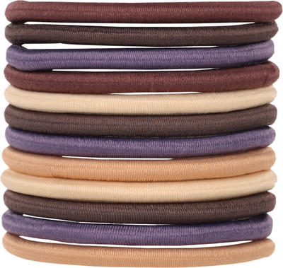 

Franck Provost (France) Medium Elastic Ponytail Hair Rubber Bands (12 pcs) - (Multi-Colour) Rubber Band(Multicolor)