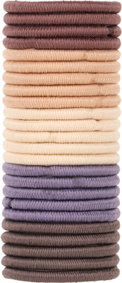 

Franck Provost (France) Thin Elastic Ponytail Hair Rubber Bands (24 pcs) - (Mix-Colour) Rubber Band(Multicolor)