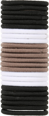 

Franck Provost (France) Thin Elastic Ponytail Hair Rubber Bands (24 pcs) - (Multi-Colour) Rubber Band(Multicolor)