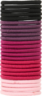 

Franck Provost (France) Thin Elastic Ponytail Hair Rubber Bands (24 pcs) - (Multicolour) Rubber Band(Multicolor)
