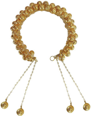 

EKAN New Style Bridal Hair Gajra (Veni) Accessories For Wedding Women And Girls Bun(Gold)