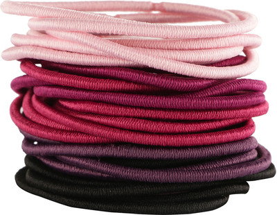 

Franck Provost (France) Thin Elastic Ponytail Hair Rubber Bands (30 pcs) - (Multicolour) Rubber Band(Multicolor)