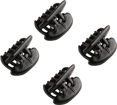 

Franck Provost (France) Snap Hair Clips (4 pcs) - (Black) Hair Clip(Black)