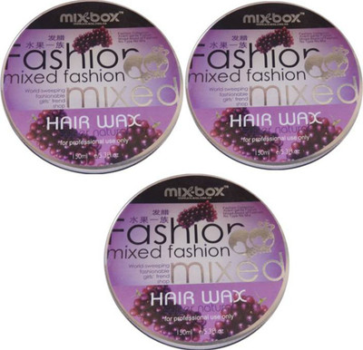 Shloky MIX BOX WAX black grapes pack of 3 Wax(450 ml)