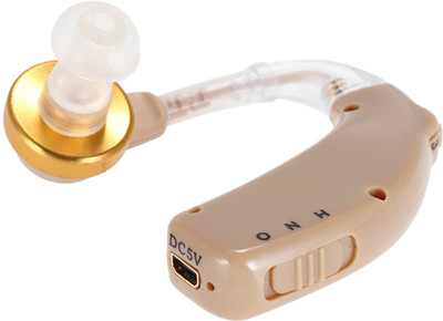 

Axon Hearing Aid ® OriginalUltra HD Superior Rechargeable BTE Hearing Aid Aids Acousticone Adjustable Sound Amplifier AXN-C-108-HA Around the Ear Hearing Aid(Beige)