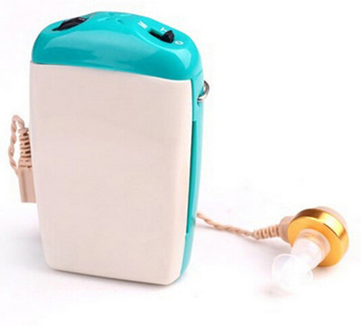 

Axon Hearing Aid ® Original Superior Sound Enhancement Wired Box Mini Convenient Voice Sound Amplifier AXN-F-15-HA In The Ear Hearing Aid(White, Green)