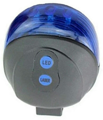 

fastped Blue Cycling Bicycle Bike Rear Tail Safety Warning 5 LED+2 Laser Flashing Light LED Rear Break Light(blue)