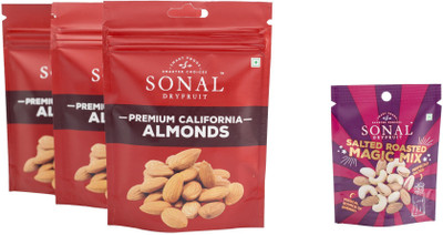 

Sonal Gourmet Almonds Almonds(85 g, Pouch)
