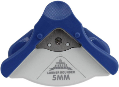 

Tootpado Corner Rounder Punch 5mm - (CCTL14) - Photo Cutter Tool Plastic Grip Corner Paper Cutter(Set Of 1, Multicolor)