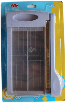 

Tootpado 6 Inch Paper Trimmer Cutter A600S - (CCTL19) - Portable Manual Photo Cutting Machine Plastic Grip Hand-held Paper Cutter(Set Of 1, Multicolor)