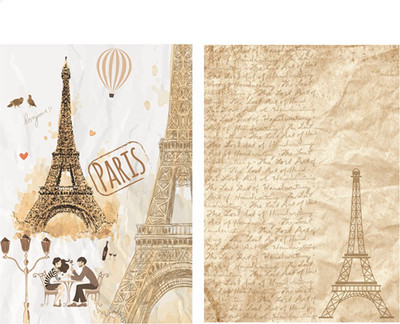 

Expressions Craft Stamps Decoupage Paper A4 Multipurpose Paper(Set of 1, Multicolor)