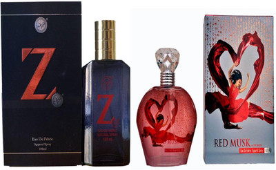 

dsp RED MUSK PERFUME 100 ML +Z BLACK PERFUME 100 ML Eau de Parfum - 100 ml(For Men & Women)