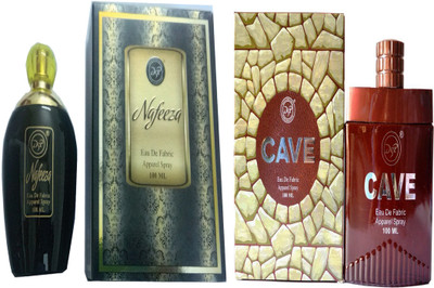 

dsp CAVE PERFUME 100 ML + NAFEEZA BLACK PERFUME 100 ML Eau de Parfum - 100 ml(For Men & Women)