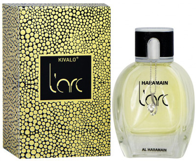 

Kivalo Ⓡ Pure Original Haramain Larc Eau de Perfume Attar (Spray) with Amber, Cedar wood - 100 ml Eau de Parfum - 100 ml(For Women)
