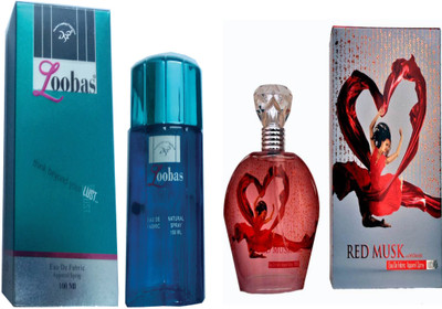 

dsp RED MUSK PERFUME 100 ML +LOOBAS PERFUME 100 ML Eau de Parfum - 100 ml(For Men & Women)