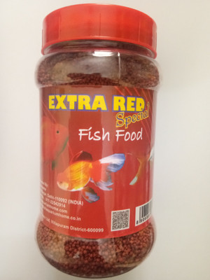 

shivi pets Extra Red Special Fish food 160 gm 160 g Dry Fish Food