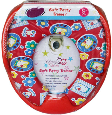 

CROOX New Standard Size Plastic Potty Seat (Red) Potty Seat(Multicolor)