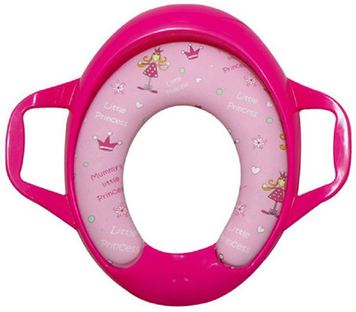 

CROOX Pink Potty Seat With Handle for Your Baby Potty Training Potty Seat(Multicolor)