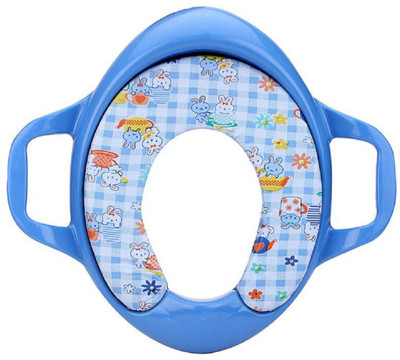 

CROOX Blue Potty Seat With Handle for Your Baby Potty Training Potty Seat(Multicolor)