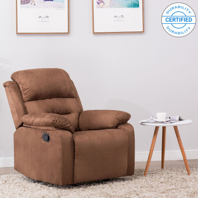 

Perfect Homes by Flipkart Wayne Single Seater Fabric Recliner(Finish Color - Brown)