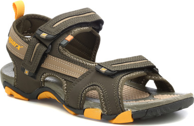 

Sparx Men Olive Yellow Sports Sandals