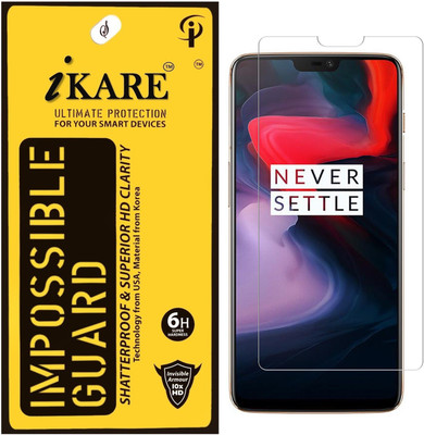

iKare Impossible Screen Guard for OnePlus 6, Transparent