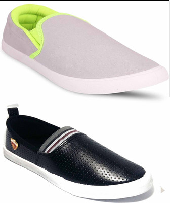 

JETTER Loafers For Men(Green, Black, Grey green+mr4